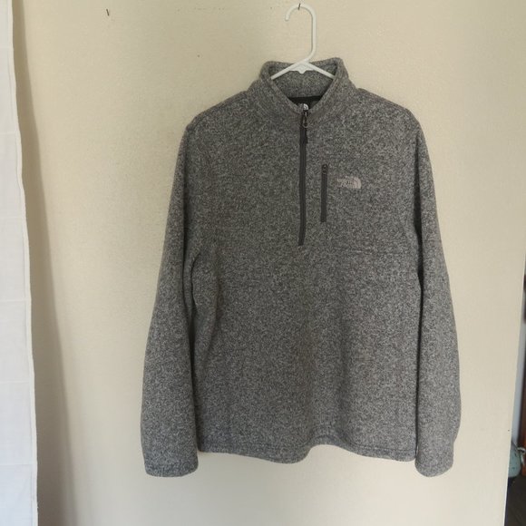 Men's The North Face Quarter Zip Fleece Jacket - Picture 1 of 5